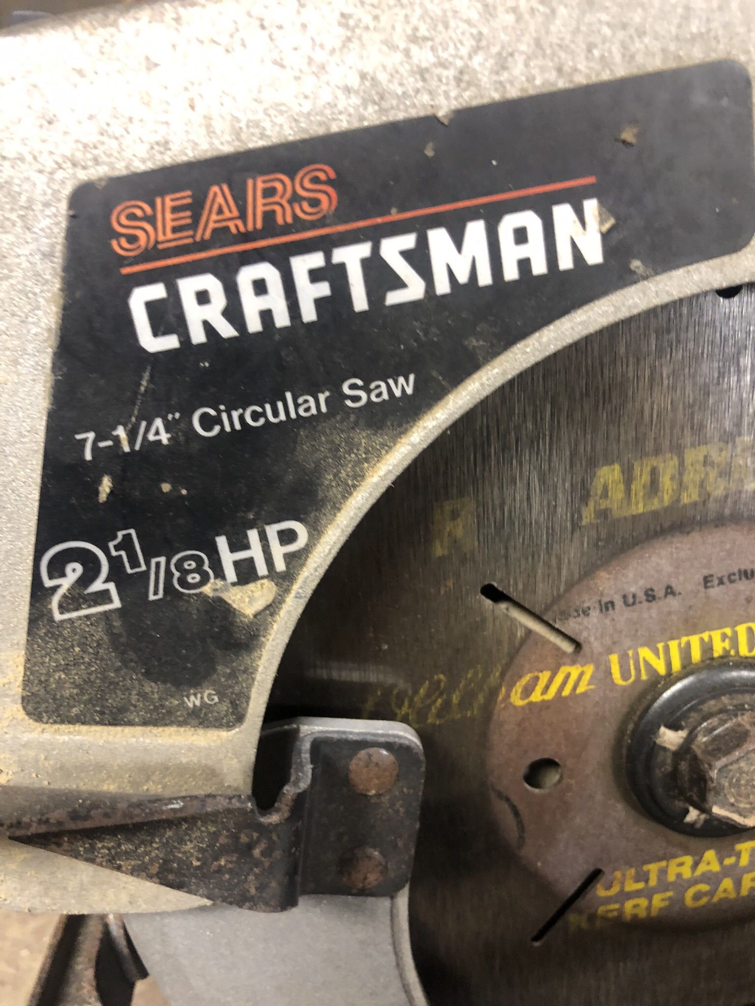 Sears Craftsman Saw