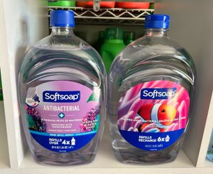Softsoap & Dial complete Hand Soap refills $4.00 each