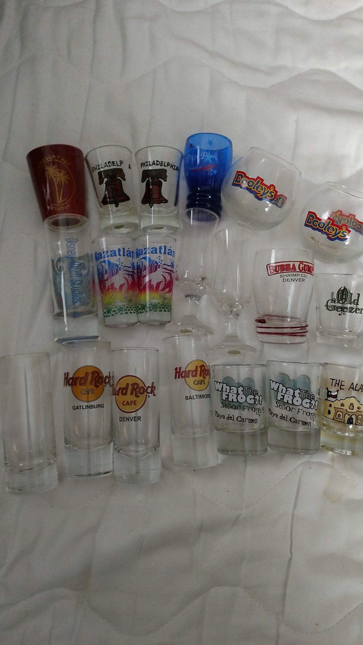 Assorted Shot Glasses