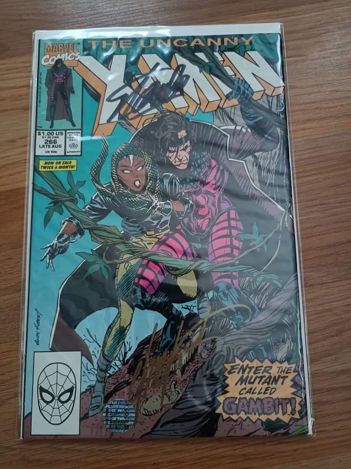 Uncanny X-Men #266 - Signed By Stan Lee And Chris Claremont