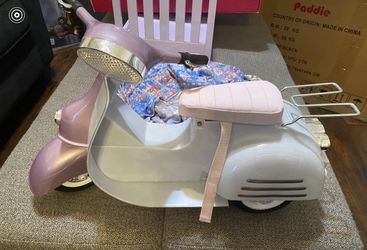 Our Generation Ride In Style Scooter Vehicle Accessory Set For 18” Dolls