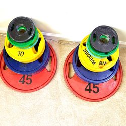 Rubber coated Weights
