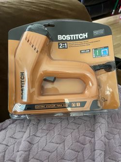 Bostitch BTE550 heavy-duty 2-in-1 electric staple/nail gun