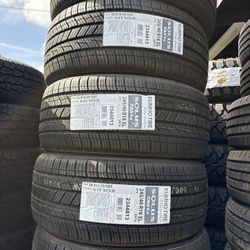 245/40/18 Kumho 4 New Tires Installed And Balanced