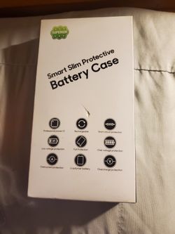 Smart slim protective battery case