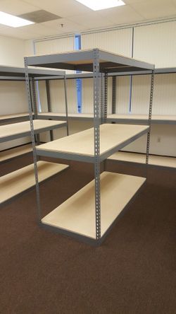 Garage Shelving 72 in W x 30 in D Warehouse Industrial Storage Rack