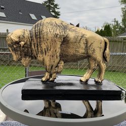 The Golden Buffalo Statue