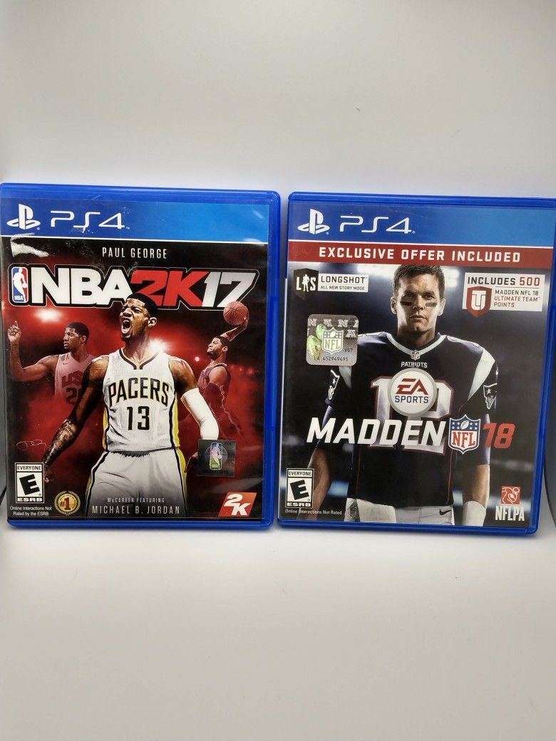 2 PS4 Games For One Price