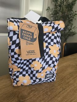 Vans checkered lunch bag