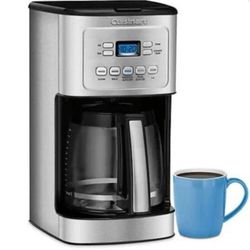 Cuisinart 14-Cup Fully Automatic Coffee Maker, Glass Carafe, Stainless Steel