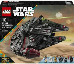 star wars black millennium falcon lego sealed