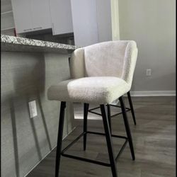 Two cute (stool) accent chairs
