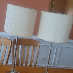 2 Contemporary Lamps Great Deal