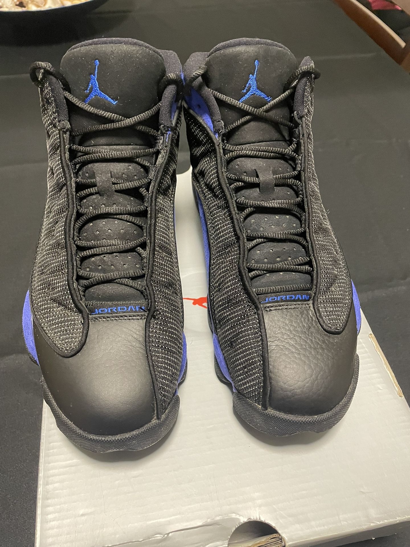 Air Jordan 13’S Black/Royal Blue.  