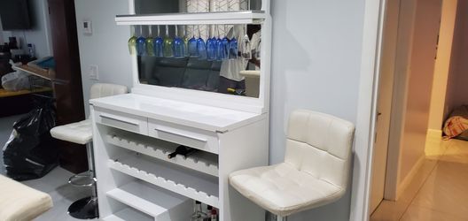 Bar for 40 bottle and to bar chers