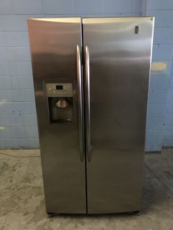 GE Profile Stainless Steel Side By Side Refrigerator