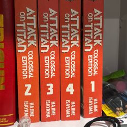Attack On Titan Colossal Edition 1-4