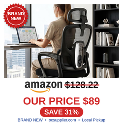 Humergo Office Chair with Footrest