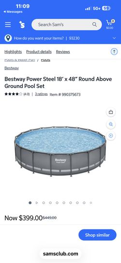 Swimming Pool Used