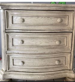 big heavy night stand used as is