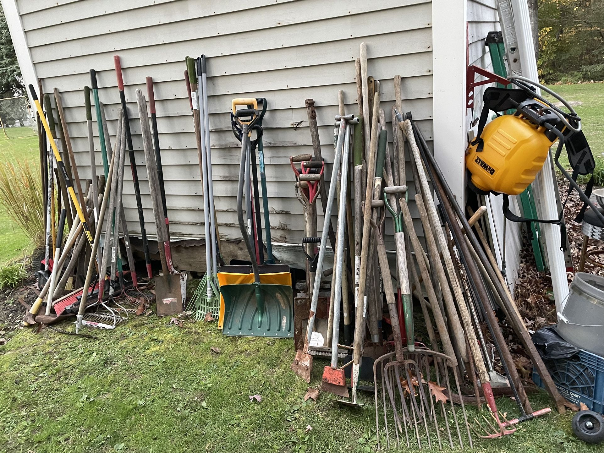 Shovel Pigs, Rakes, Shovels, Aerators