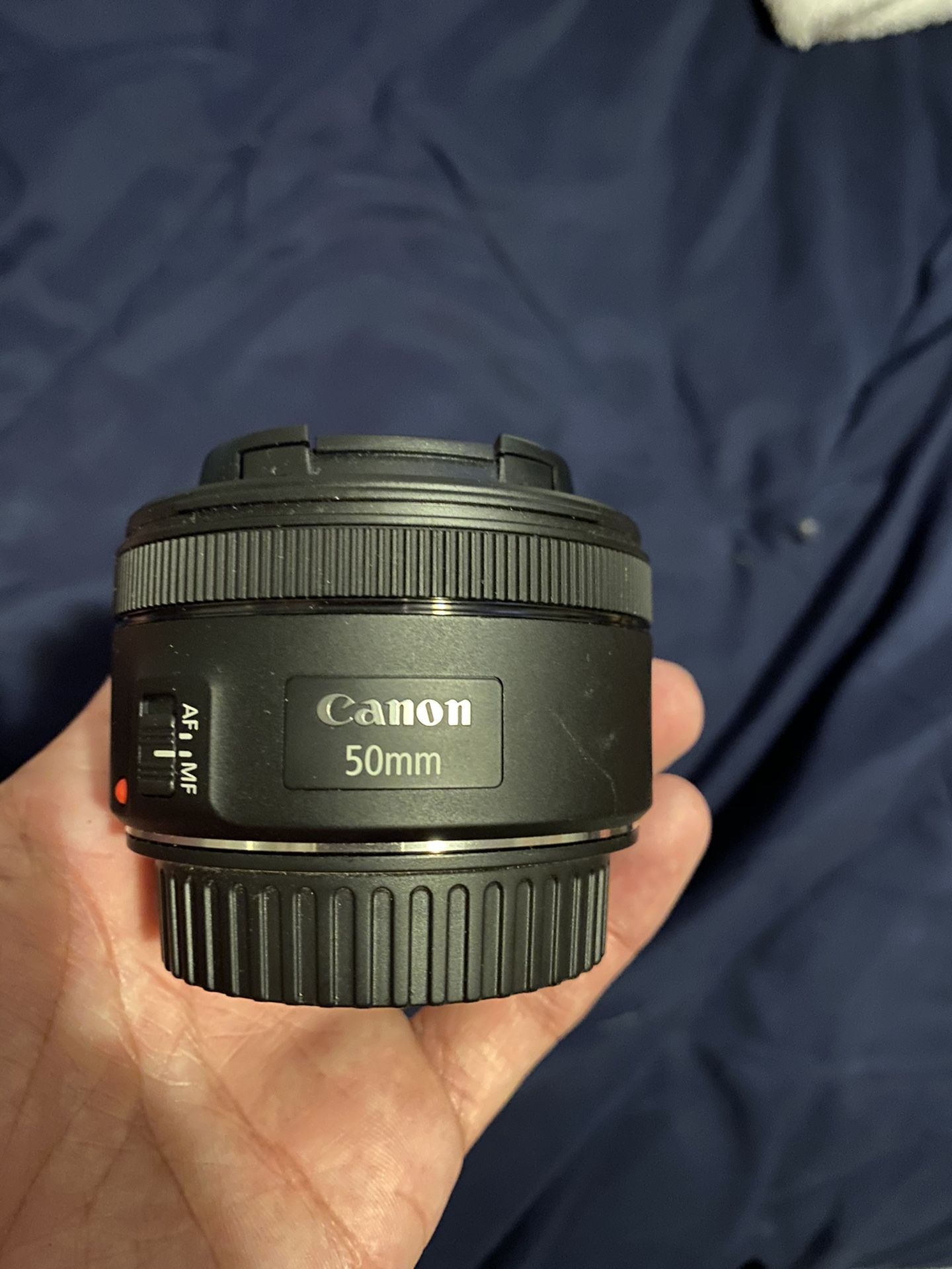 50mm Canon camera lens