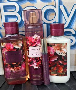 Bath & Body Works 4-ct Covered in Roses 🌹