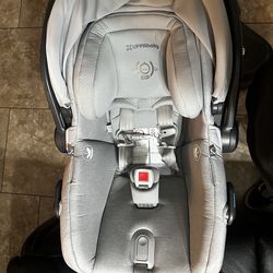 Uppababy v2 car seat and base