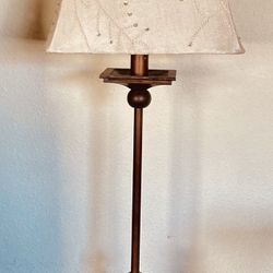 Beautiful Lamp With Bead Design On Cover