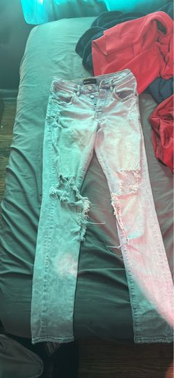 Size 29 light blue purple jeans