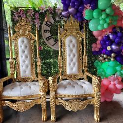 King & Queen Thrones Chairs