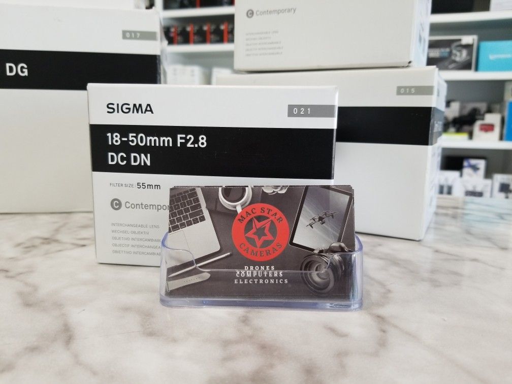 Sigma 18-50mm Lens for Mirrorless APS-C
