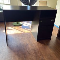 Black Wooden Desk From Target