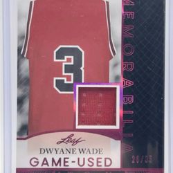 Really Nice Dwyane Wade Numbered Jersey Is from Rookie Season ... Mint Condition 