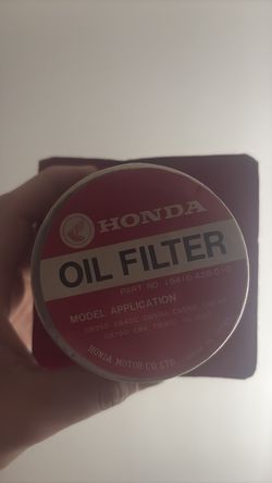 Honda oil filter