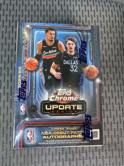 Topps Chrome update blaster