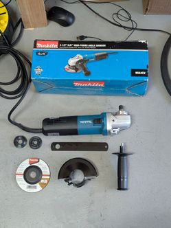 Makita 13 Amp 4-1/2 in. Corded SJS High-Power Angle Grinder
