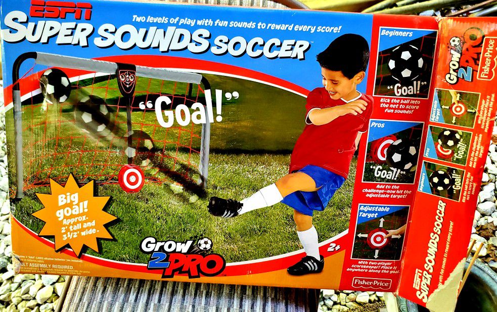 ESPN Fisher-Price Super Sounds Soccer (Brand New-Still in the box)