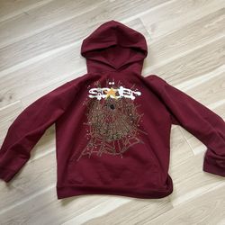 Maroon Spider Hoodie (L)