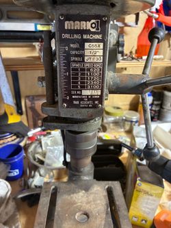 Mark 1 drill press