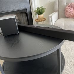 Vizio Soundbar & Wireless Subwoofer