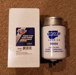 Carquest 96086 Diesel Fuel Filter Volvo 11711183 For Skid Steer Construction Equipment MC60 MC70