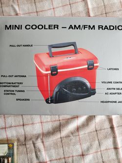 Mini cooler am FM radio