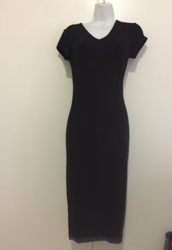 V neck dress