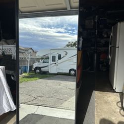 West Elm Deep Frame Thin Metal Floor Mirror 