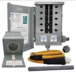 Emergen 50 Amp 10 Circuits G2 Manual Transfer Switch Kit