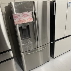 New Fridge French Door Bottom Freezer Water Ice In Door One Year Warranty 👉 MANY AVAILABLE 