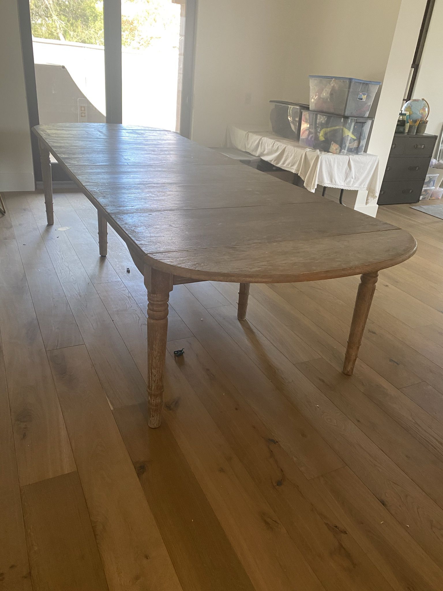 4ft to 13ft Solid Oak Extension Table From HD Buttercup