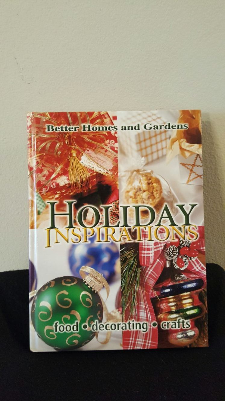 Holiday Inspirations Better Homes & Gardens (Food Decorating Crafts )