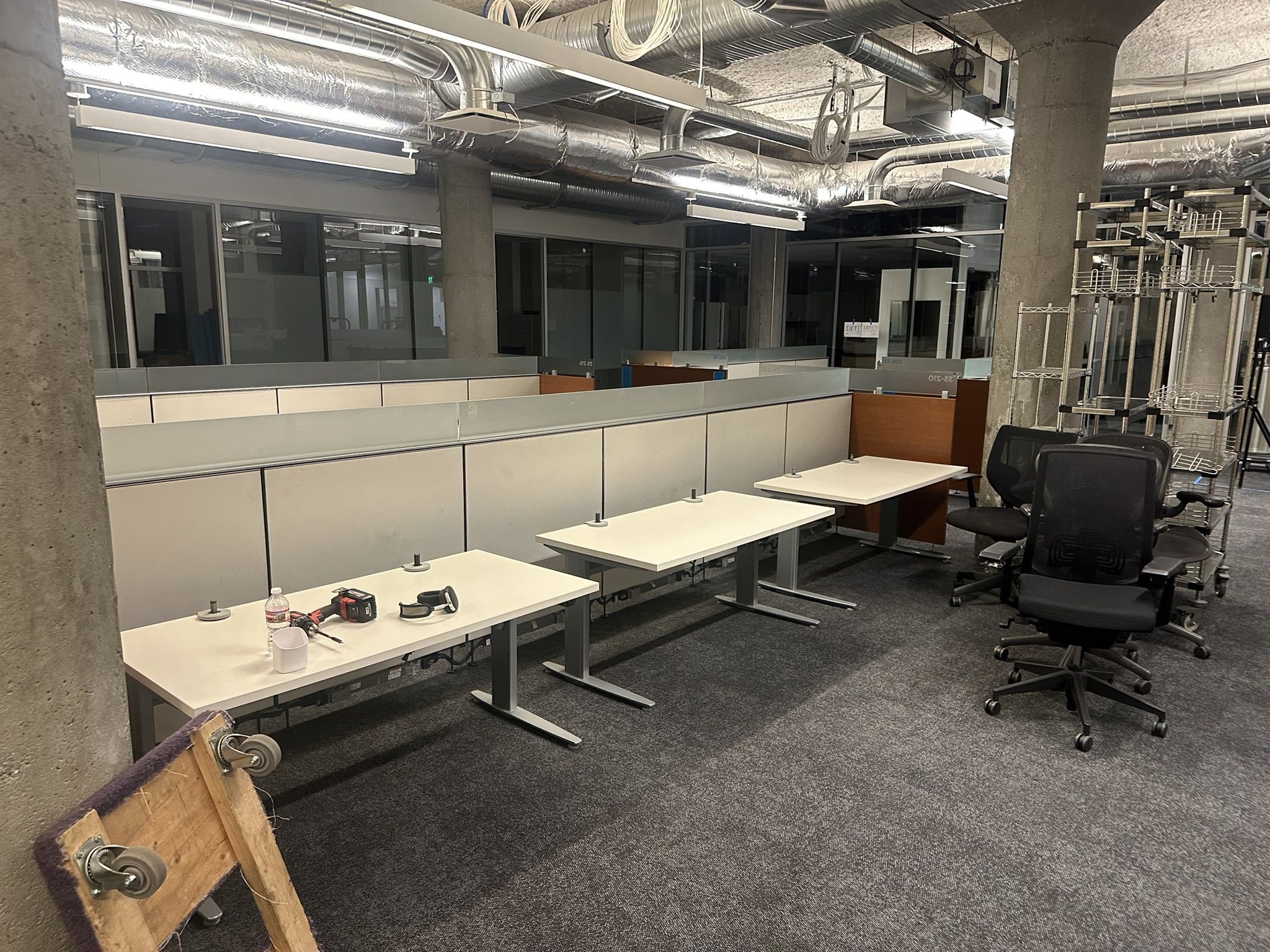 Conset Standing Desk 60x30! I Also Have Chairs, Monitors, And Monitor Arms!